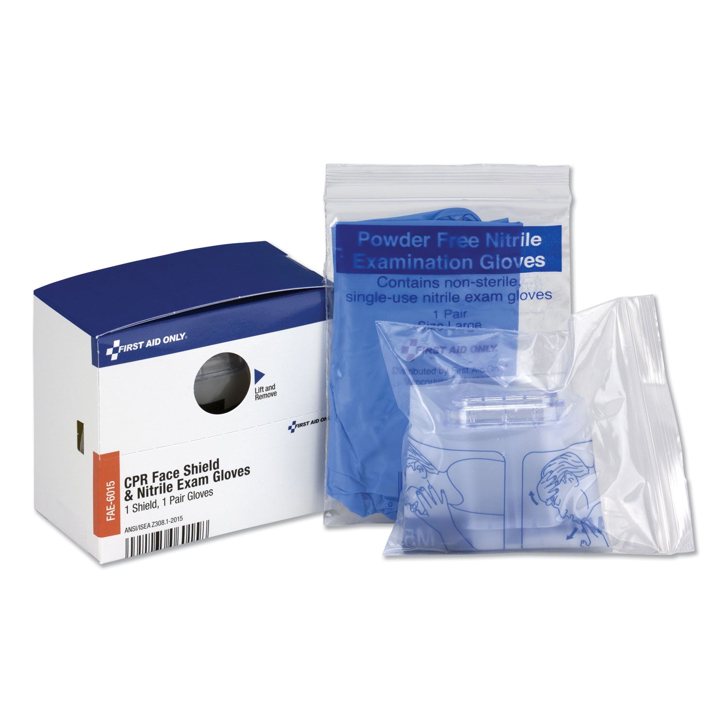 First Aid Only CPR Shield Pack - 1 Each