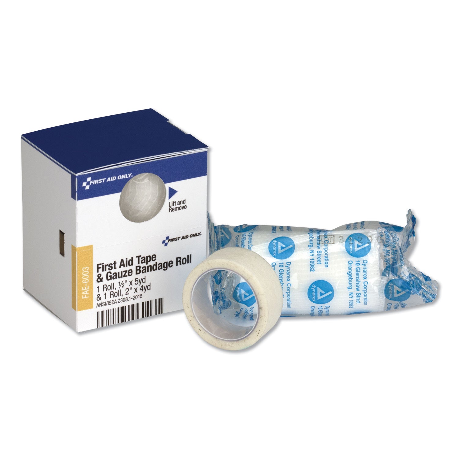 smartcompliance-first-aid-tape-gauze-roll-combo-05-x-5-yd-tape-2-x-4-yd-gauze_faofae6003 - 1