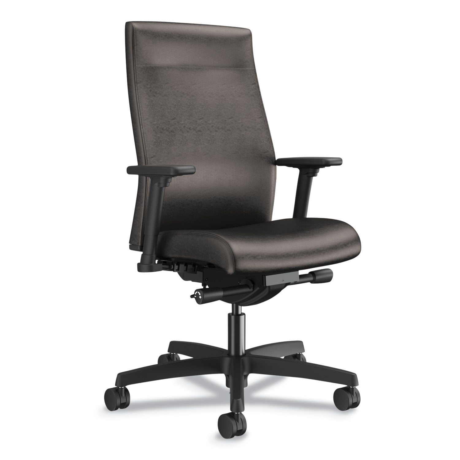 ignition-20-upholstered-mid-back-task-chair-with-lumbar-supports-300-lb-17-to-22-seat-black-vinyl-seat-back-black-base_honi2ul2au10tk - 1