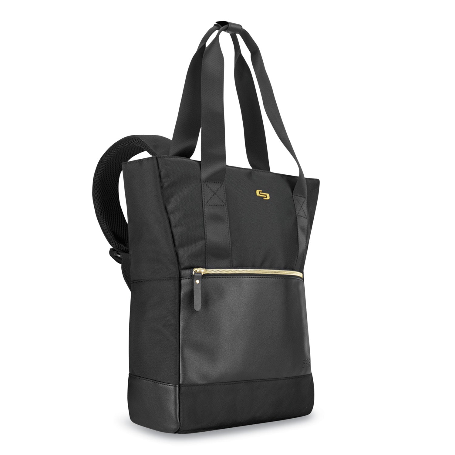 parker-hybrid-tote-backpack-fits-devices-up-to-156-polyester-375-x-165-x-165-black-gold_uslexe8014 - 2