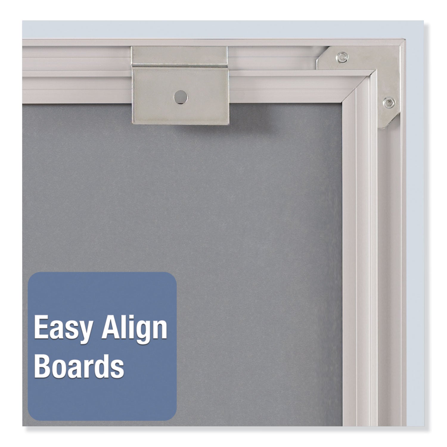 Matrix Magnetic Boards, 34 x 23, White Surface, Silver Aluminum Frame - 