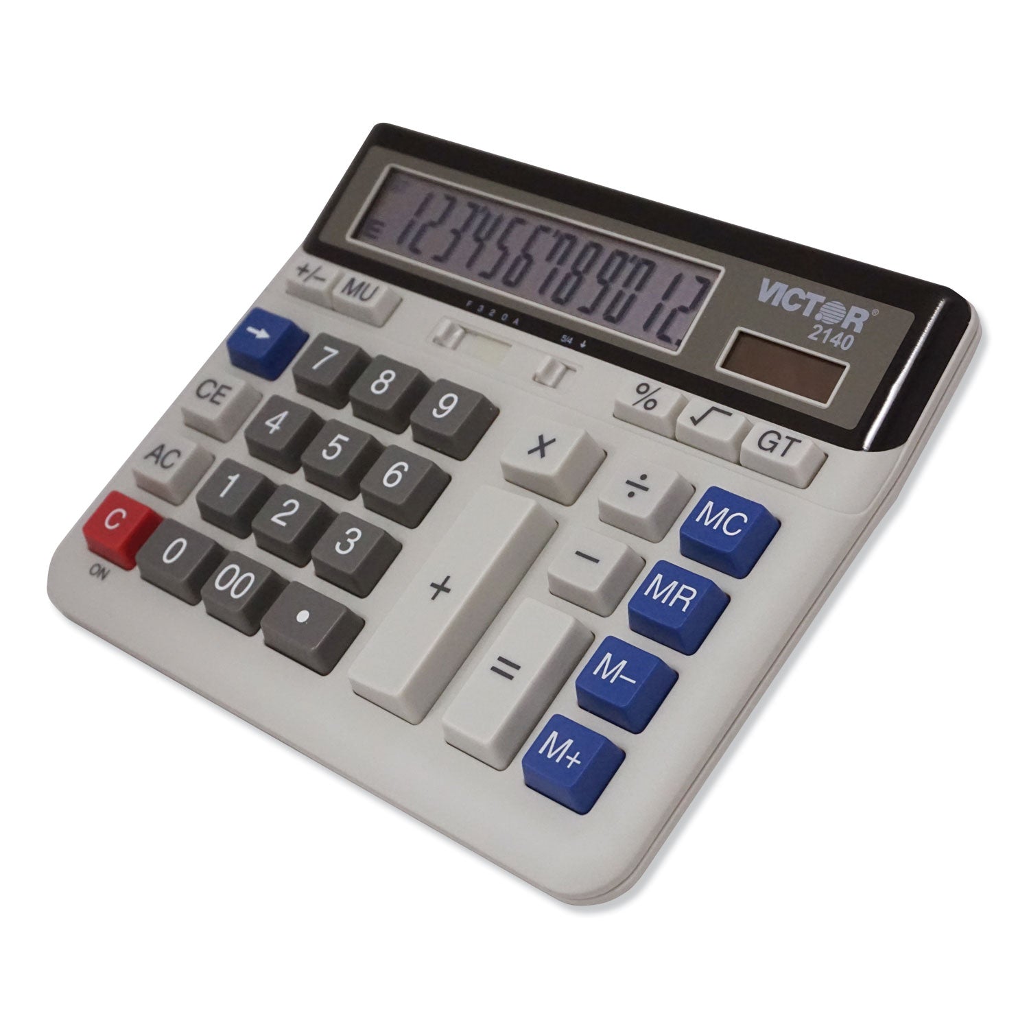 2140 Desktop Business Calculator, 12-Digit LCD - 