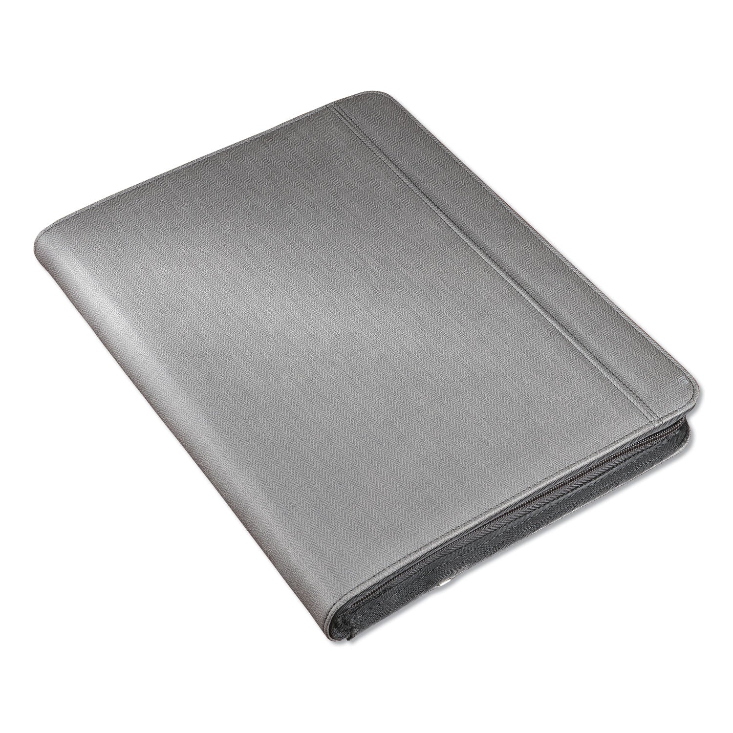power-padfolio-zipper-1075-x-15-x-135-polyurethane-gray_aopart5004tp - 1