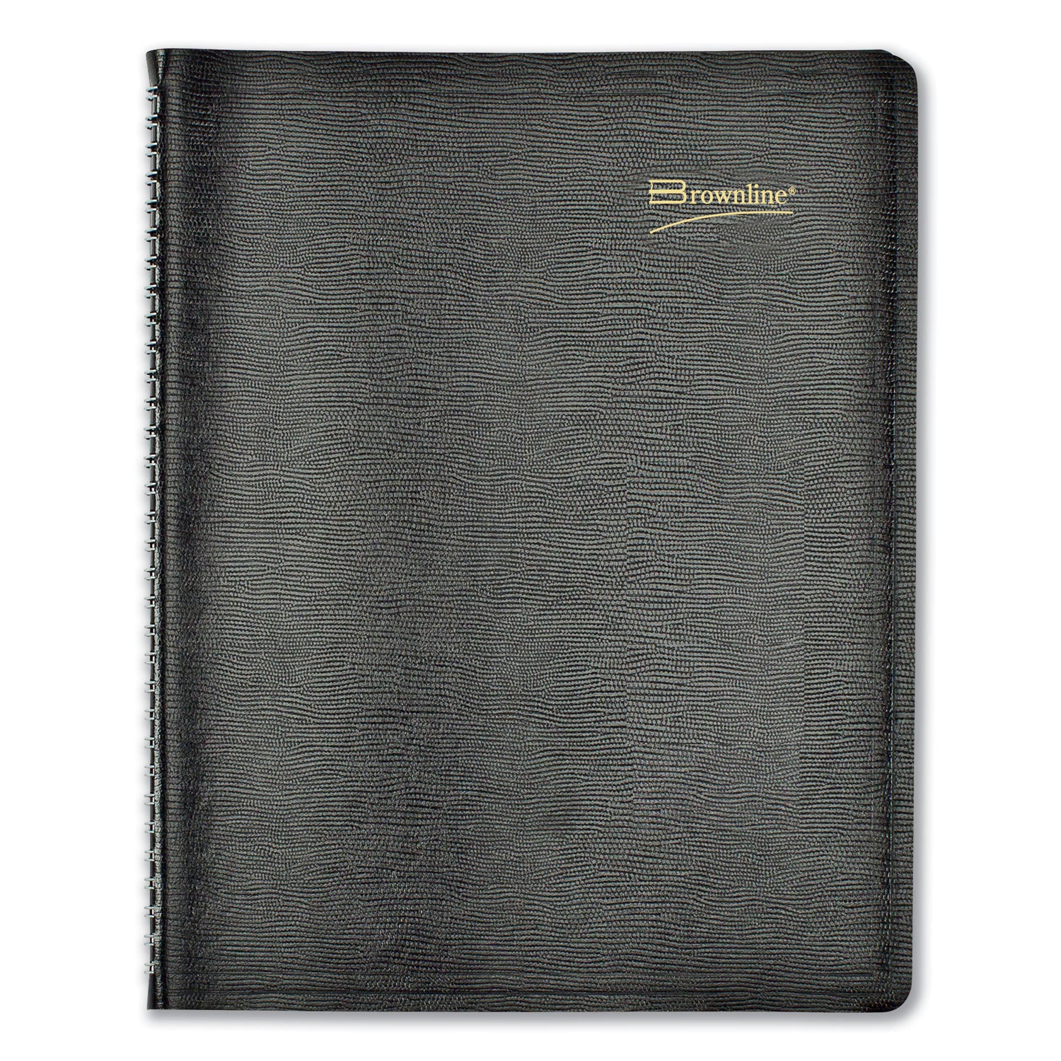 Essential Collection Weekly Appointment Book in Columnar Format, 11 x 8.5, Black Cover, 12-Month (Jan to Dec): 2024 - 