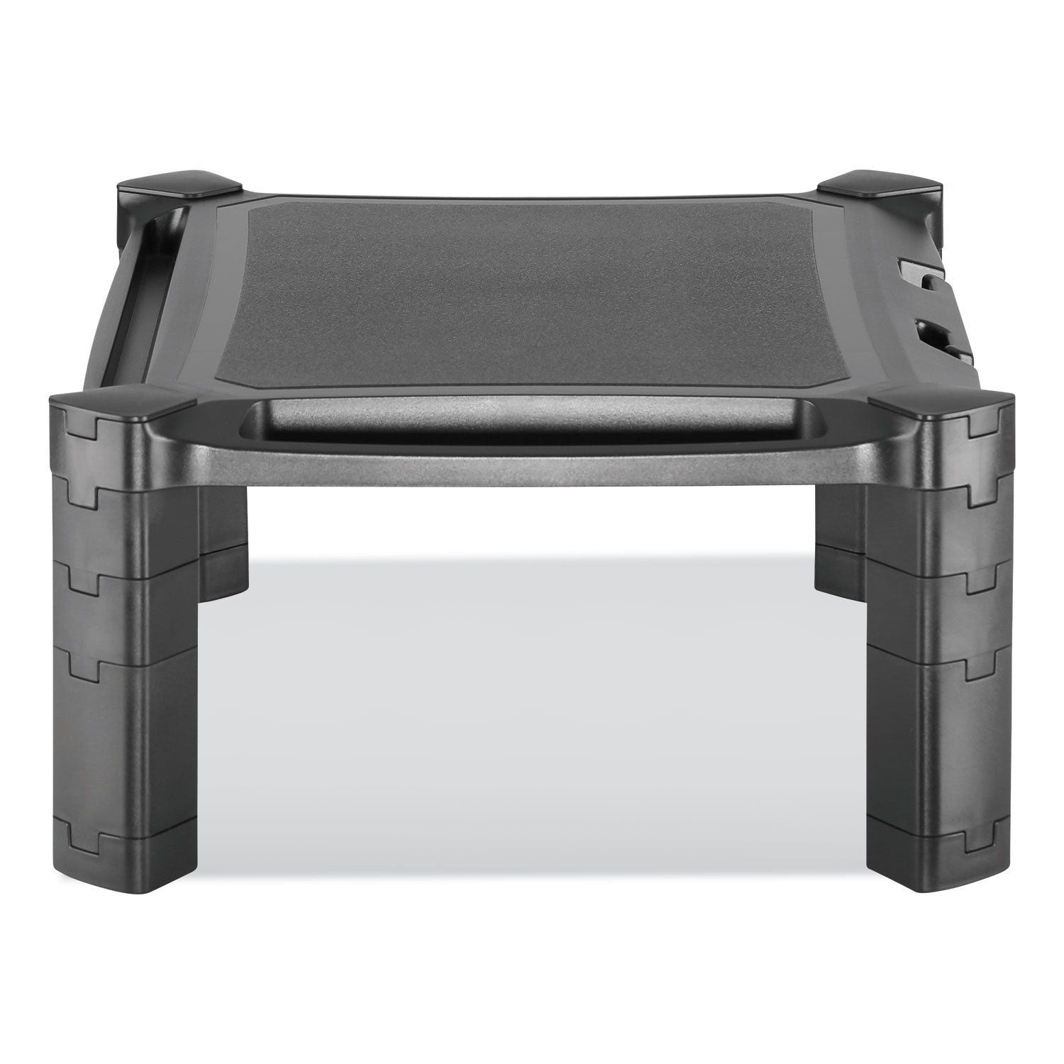 large-monitor-stand-with-cable-management-1299-x-171-x-66-black-supports-22-lbs_ivr55051 - 2