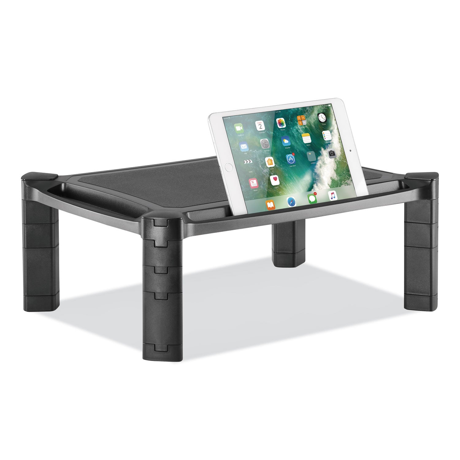 large-monitor-stand-with-cable-management-1299-x-171-x-66-black-supports-22-lbs_ivr55051 - 6