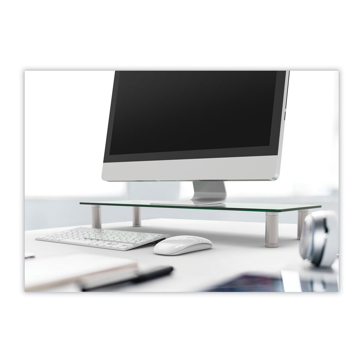 adjustable-tempered-glass-monitor-riser-2275-x-825-x-3-to-35-clear-silver_ivr55025 - 5