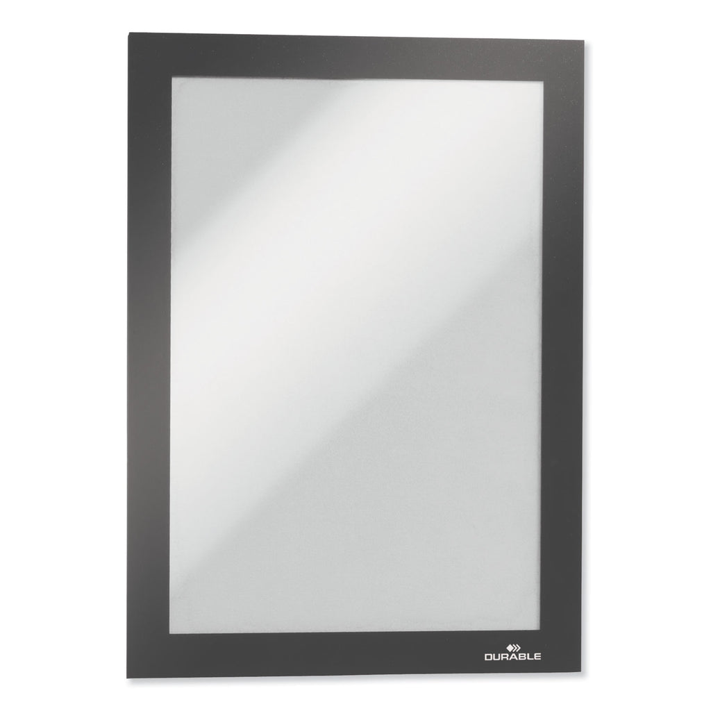 duraframe-magnetic-sign-holder-55-x-85-black-frame-2-pack_dbl472101 - 2