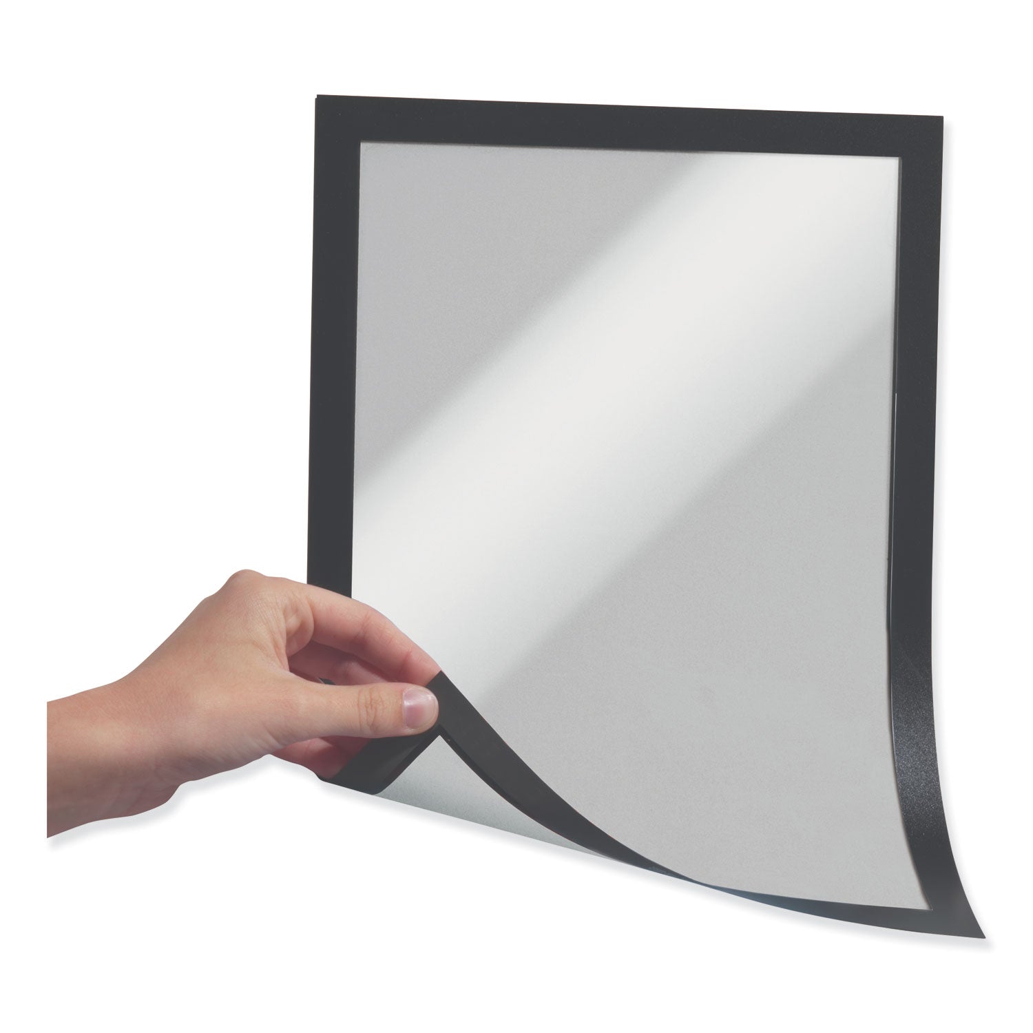 duraframe-magnetic-sign-holder-55-x-85-black-frame-2-pack_dbl472101 - 3