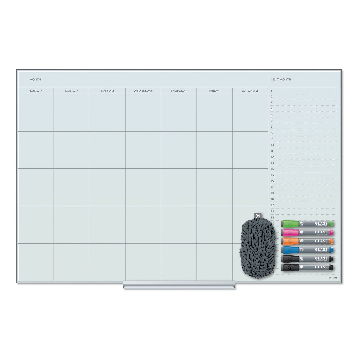 floating-glass-dry-erase-undated-one-month-calendar-35-x-23-white_ubr3967u0001 - 1