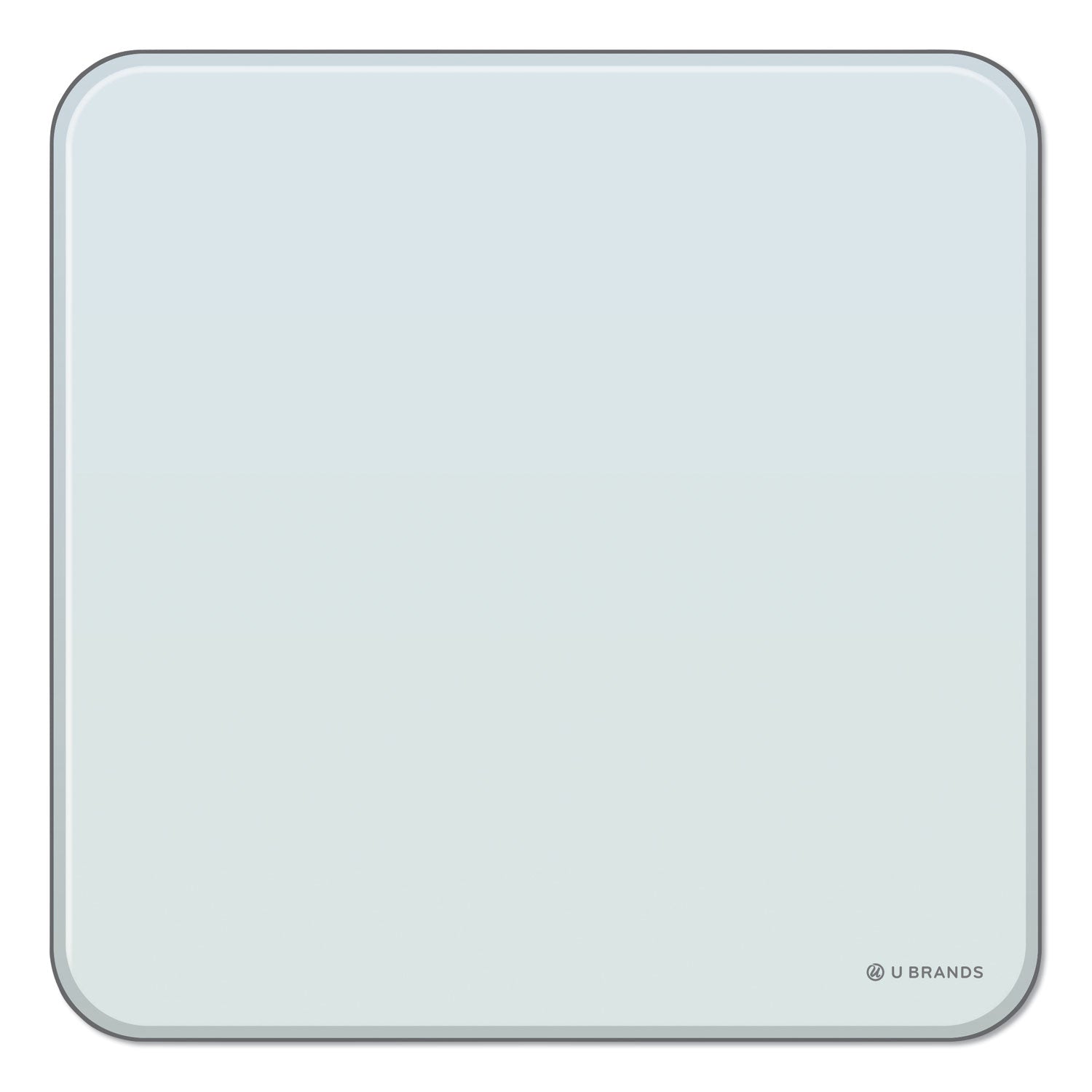 Cubicle Glass Dry Erase Board, 12 x 12, White Surface