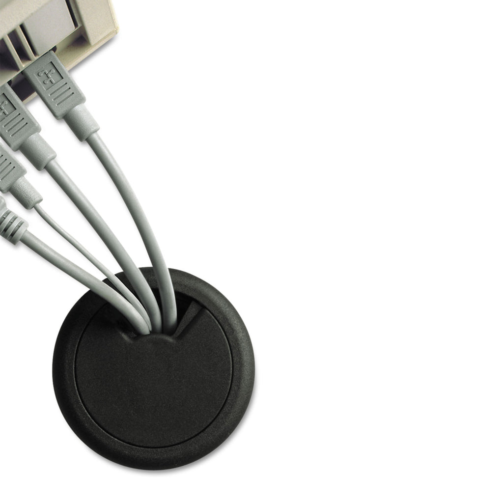 Grommet, Adjustable, 2.38" Diameter, Black - 