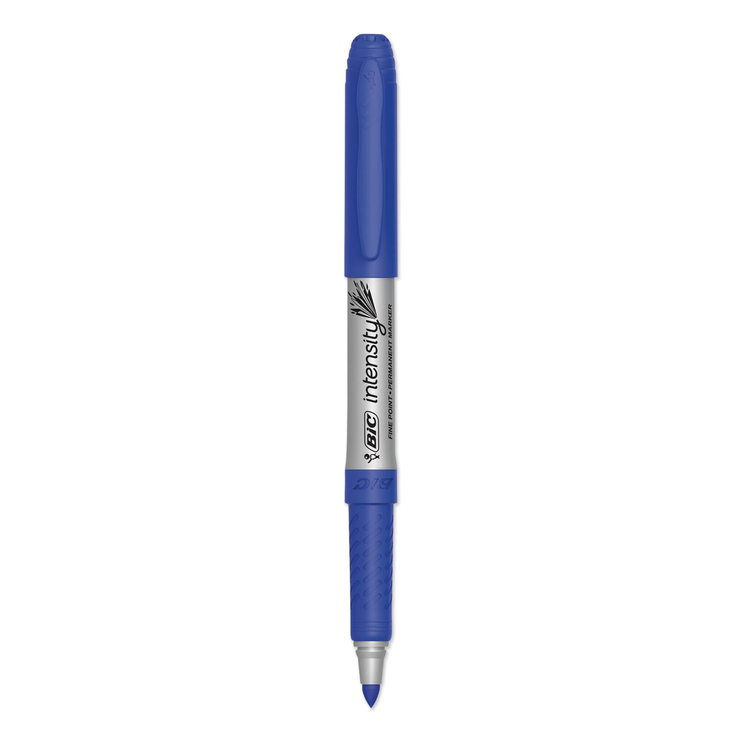 Intensity Fine Tip Permanent Marker, Fine Bullet Tip, Deep Sea Blue, Dozen - 