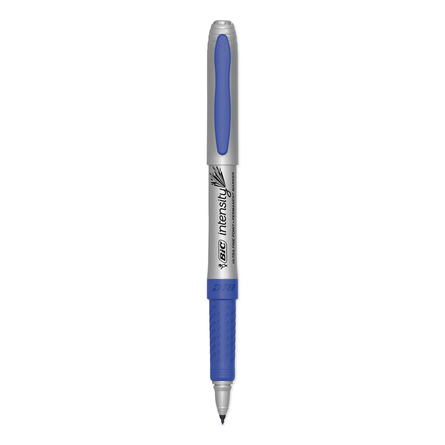 Intensity Ultra Fine Tip Permanent Marker, Extra-Fine Needle Tip, Deep Sea Blue, Dozen - 2
