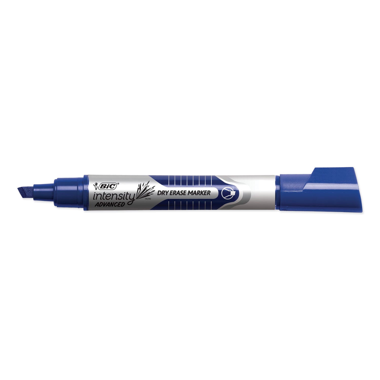 Intensity Advanced Dry Erase Marker, Tank-Style, Broad Chisel Tip, Assorted Colors, 4/Pack