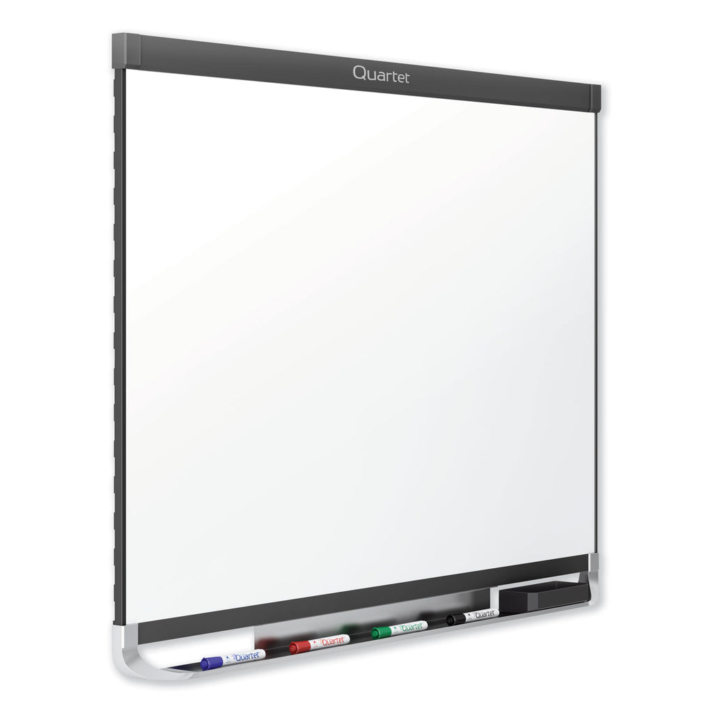 Prestige 2 DuraMax Magnetic Porcelain, 96 x 48, White Surface, Graphite Fiberboard/Plastic Frame