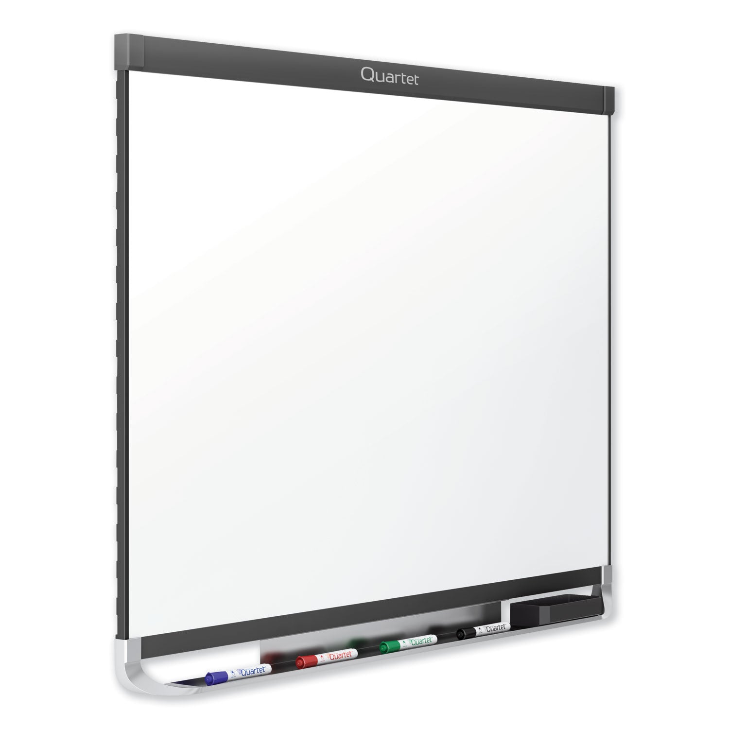 Prestige 2 DuraMax Magnetic Porcelain, 96 x 48, White Surface, Graphite Fiberboard/Plastic Frame