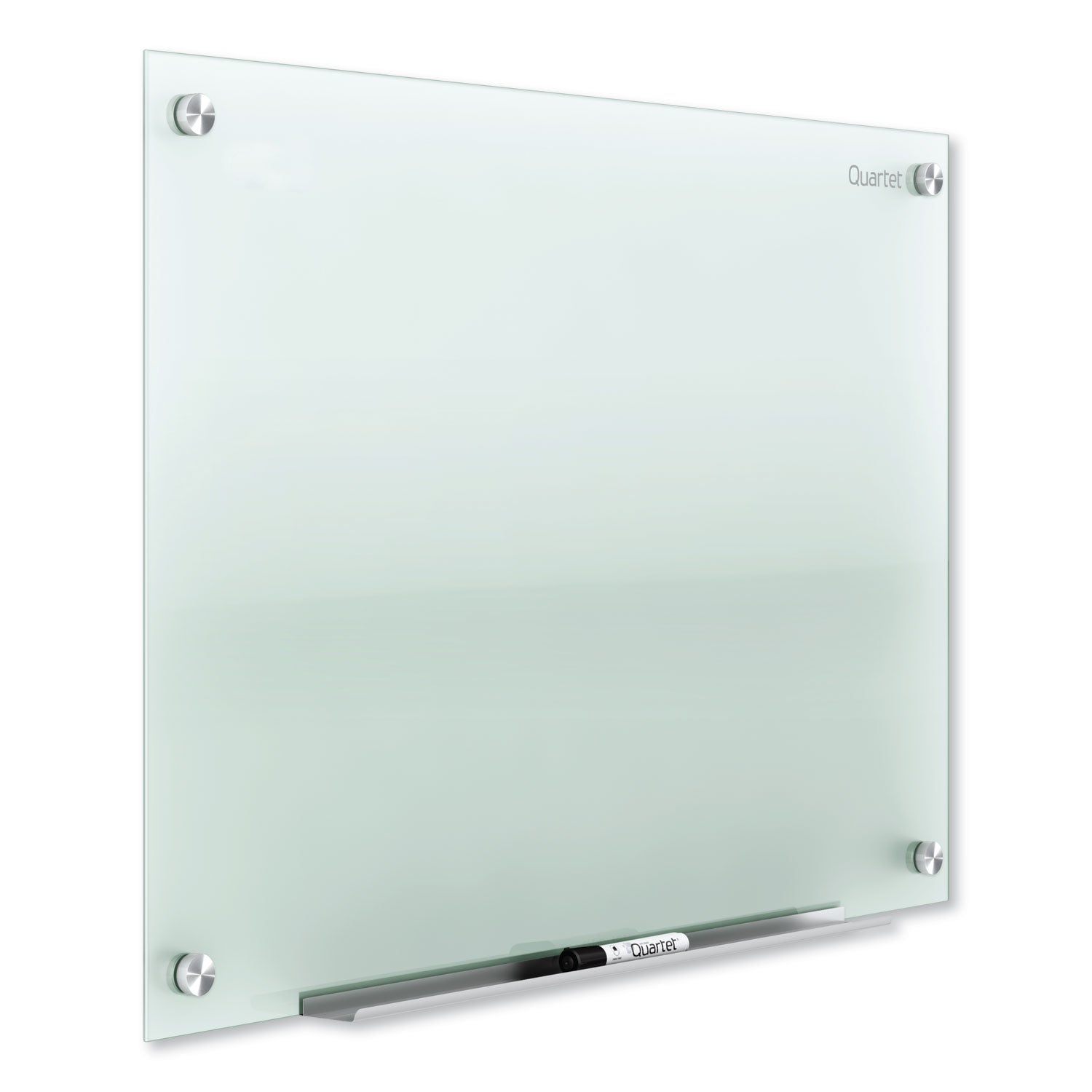 Infinity Glass Marker Board, 24 x 18, Frosted Surface - 