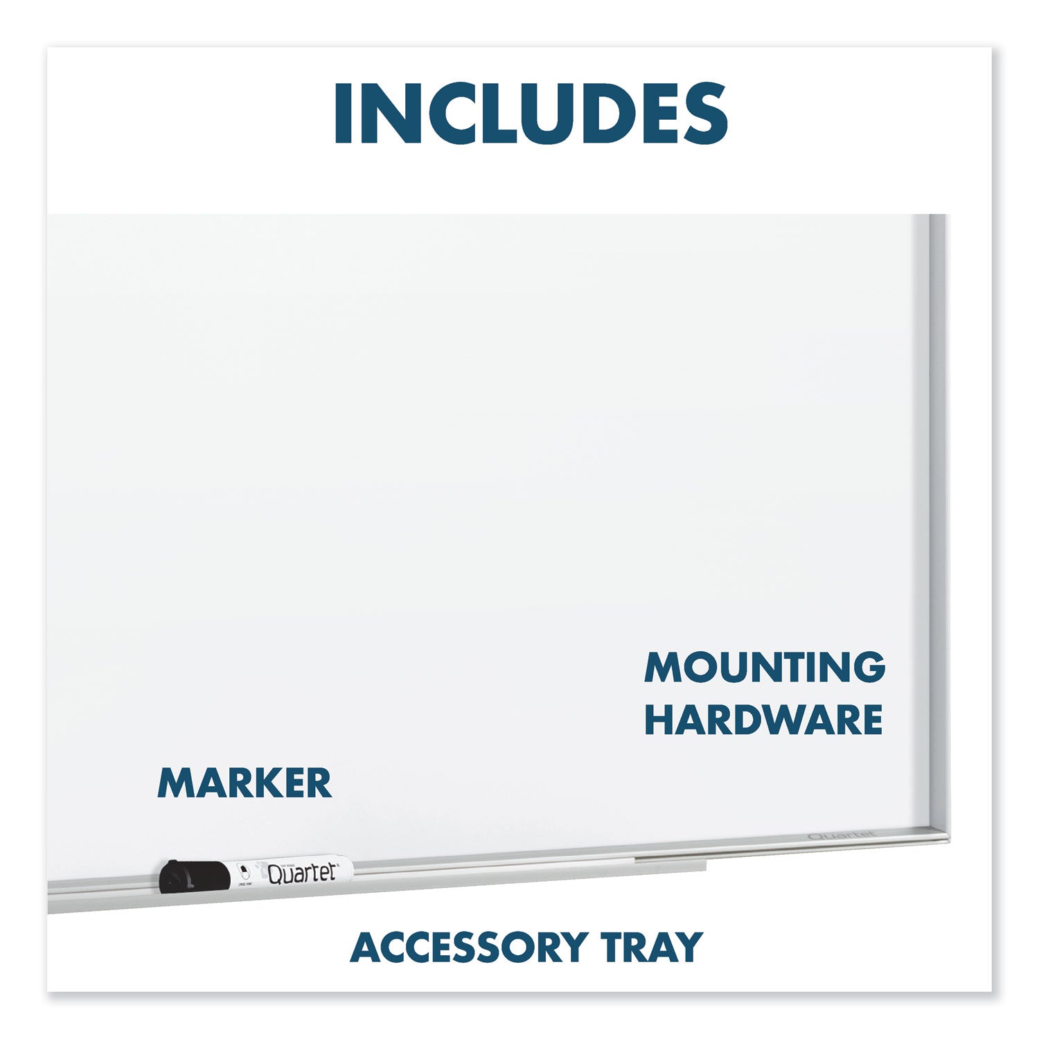 fusion-nano-clean-magnetic-whiteboard-72-x-48-white-surface-silver-aluminum-frame_qrtna7248f - 7