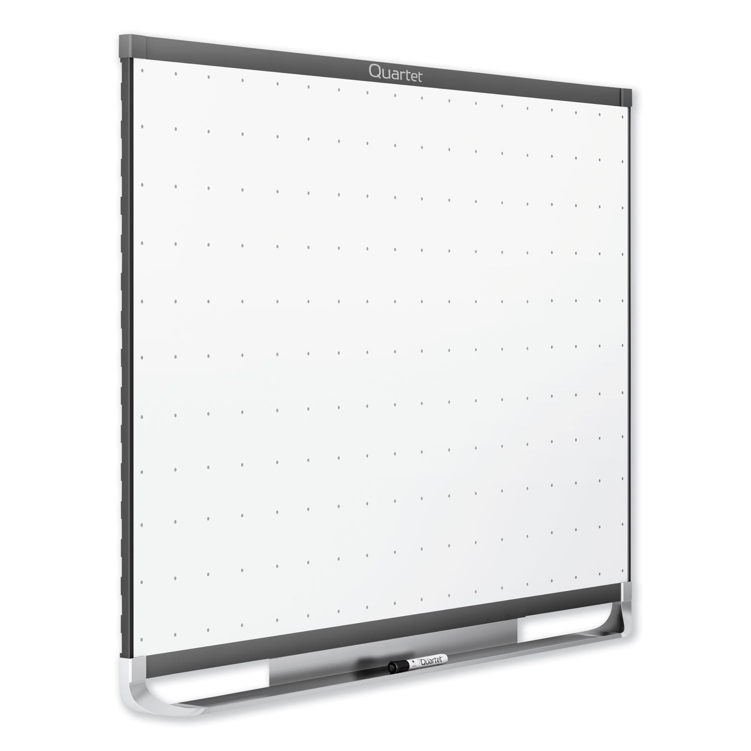 Prestige 2 Magnetic Total Erase Whiteboard, 48 x 36, White Surface, Graphite Fiberboard/Plastic Frame - 