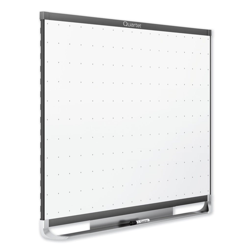 Quartet Prestige 2 Total Erase Magnetic Whiteboard - 96" (8 ft) Width x 48" (4 ft) Height - White Surface - Graphite Frame - Horizontal - Magnetic - 1 Each - 1