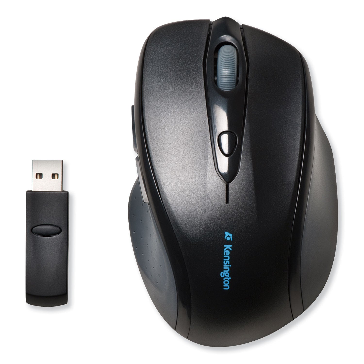 Pro Fit Full-Size Wireless Mouse, 2.4 GHz Frequency/30 ft Wireless Range, Right Hand Use, Black - 