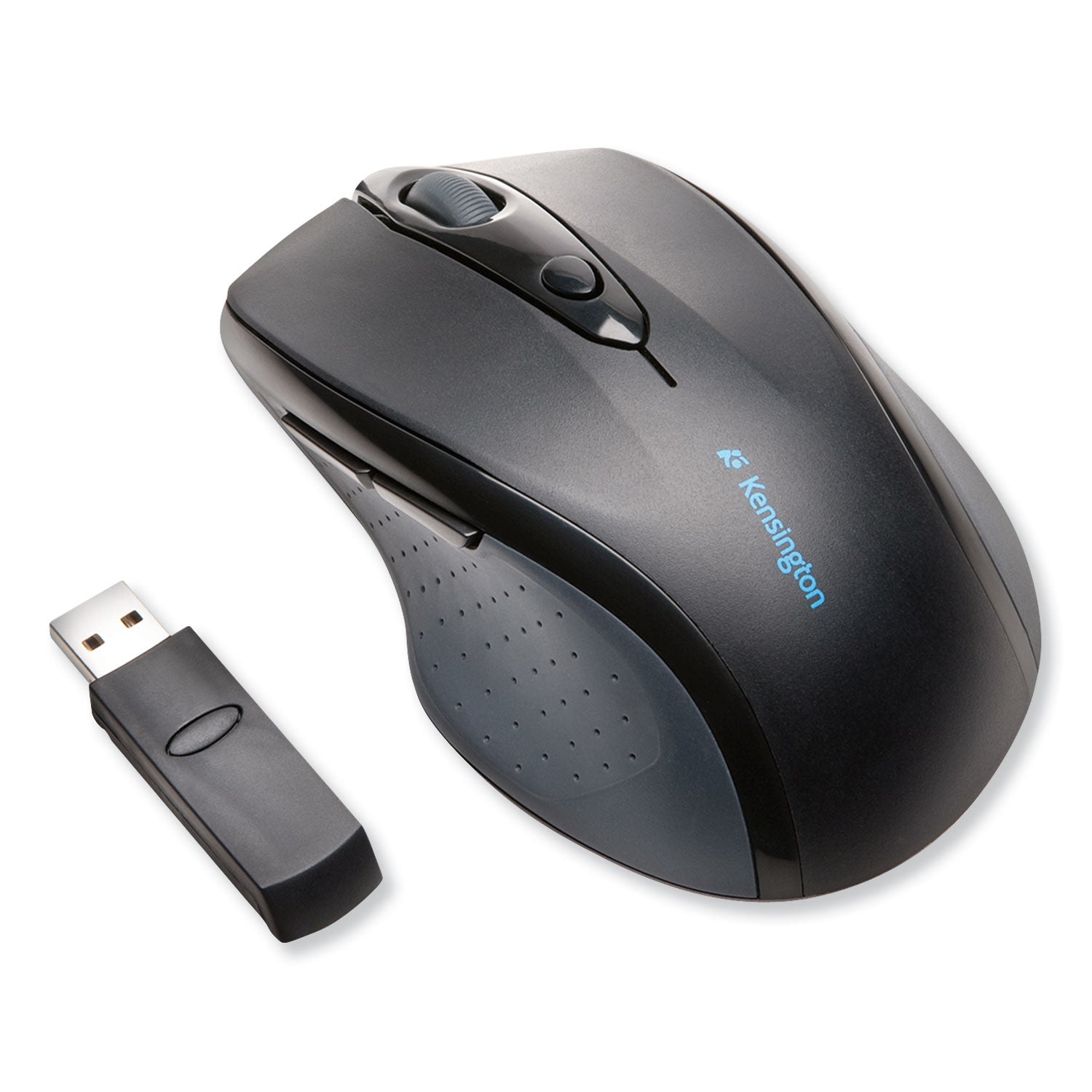 Pro Fit Full-Size Wireless Mouse, 2.4 GHz Frequency/30 ft Wireless Range, Right Hand Use, Black - 