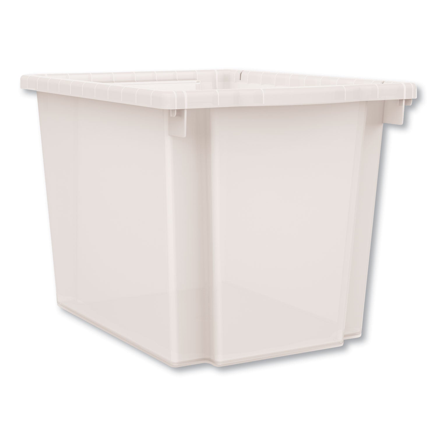 flagship-storage-bins-1-section-1275-x-16-x-12-translucent-white_honhfmbin12 - 1