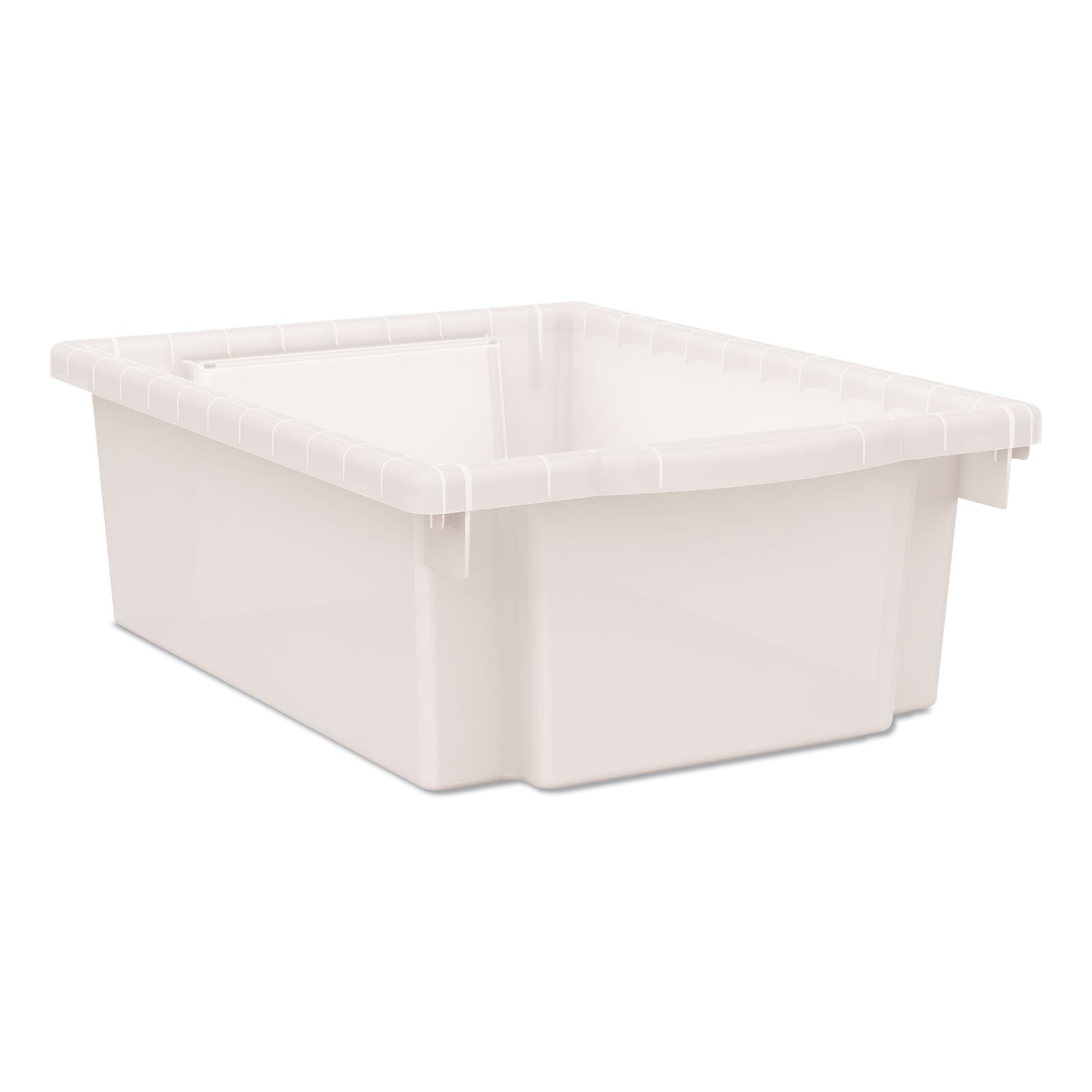 flagship-storage-bins-1-section-1275-x-16-x-6-translucent-white_honhfmbin6 - 1