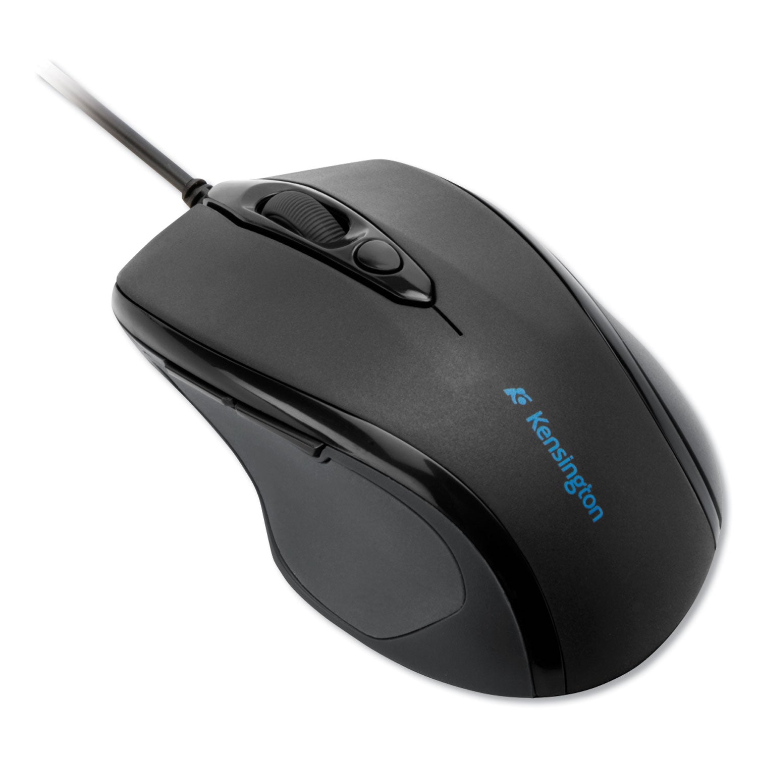 Pro Fit Wired Mid-Size Mouse, USB 2.0, Right Hand Use, Black - 