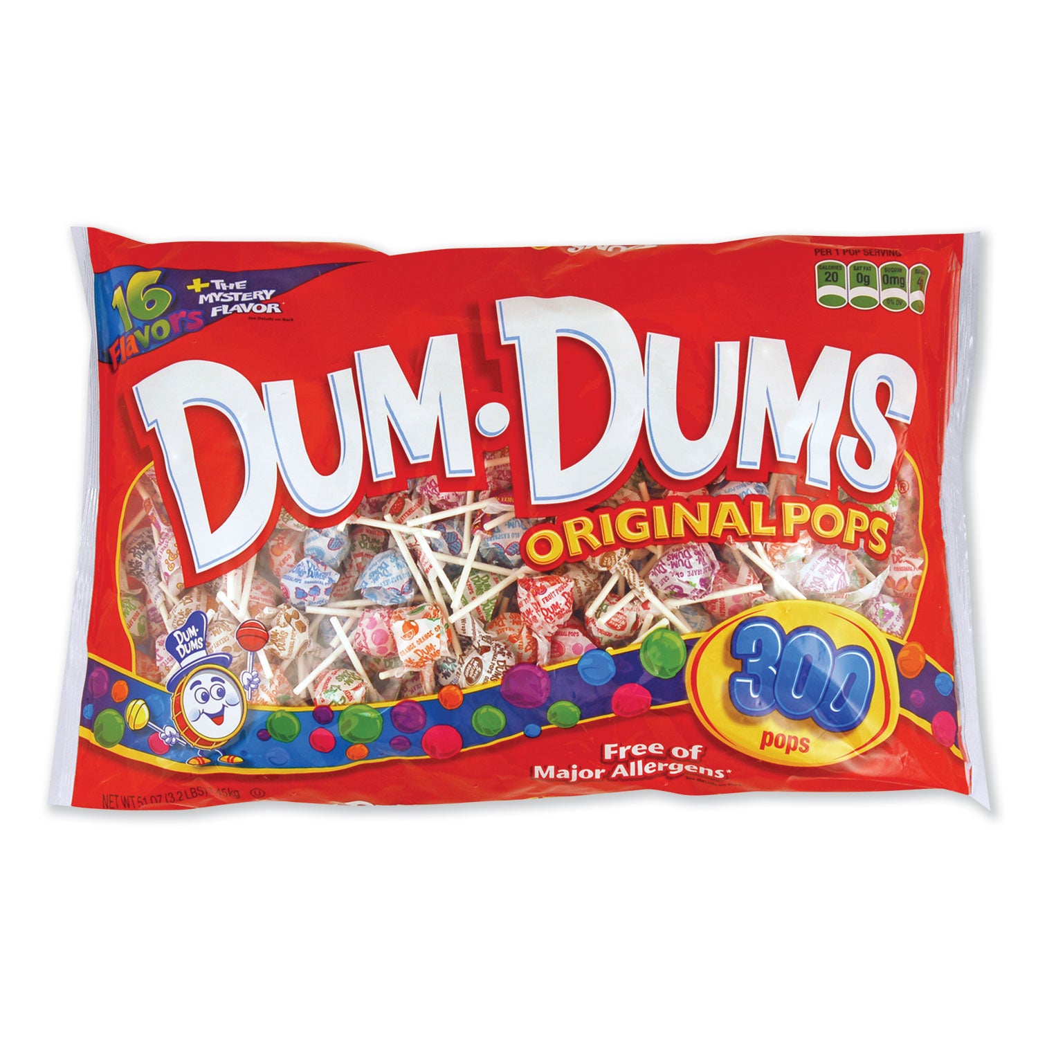 dum-dum-pops-assorted-flavors-individually-wrapped-300-pack_spa60 - 1