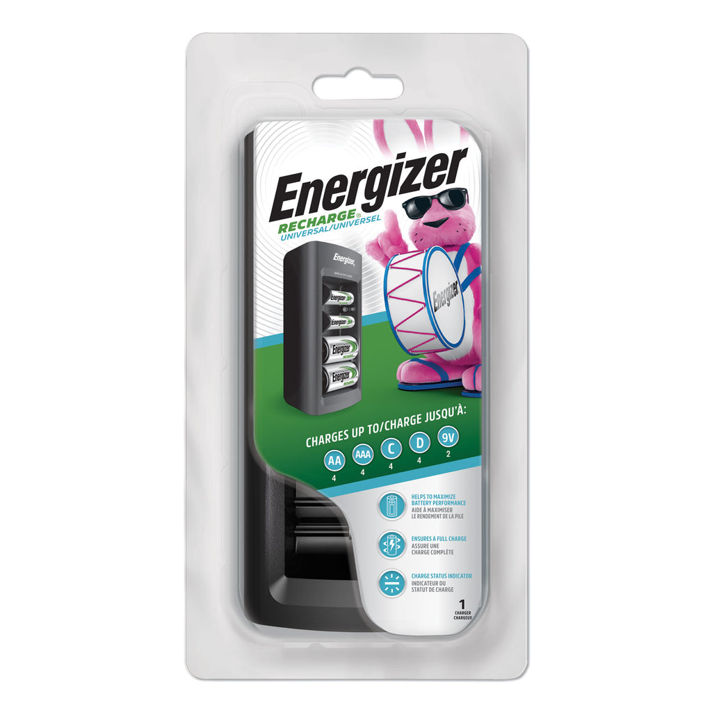 Energizer - Family Battery Charger, Multiple Battery Sizes, Sold as 1 EA