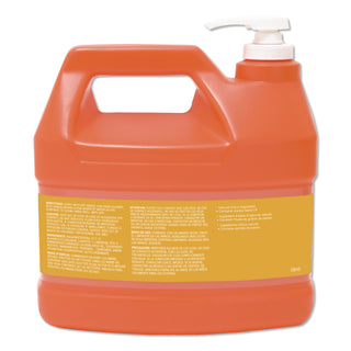 NATURAL ORANGE Smooth Hand Cleaner, Citrus Scent, 1 gal Pump Dispenser, 4/Carton