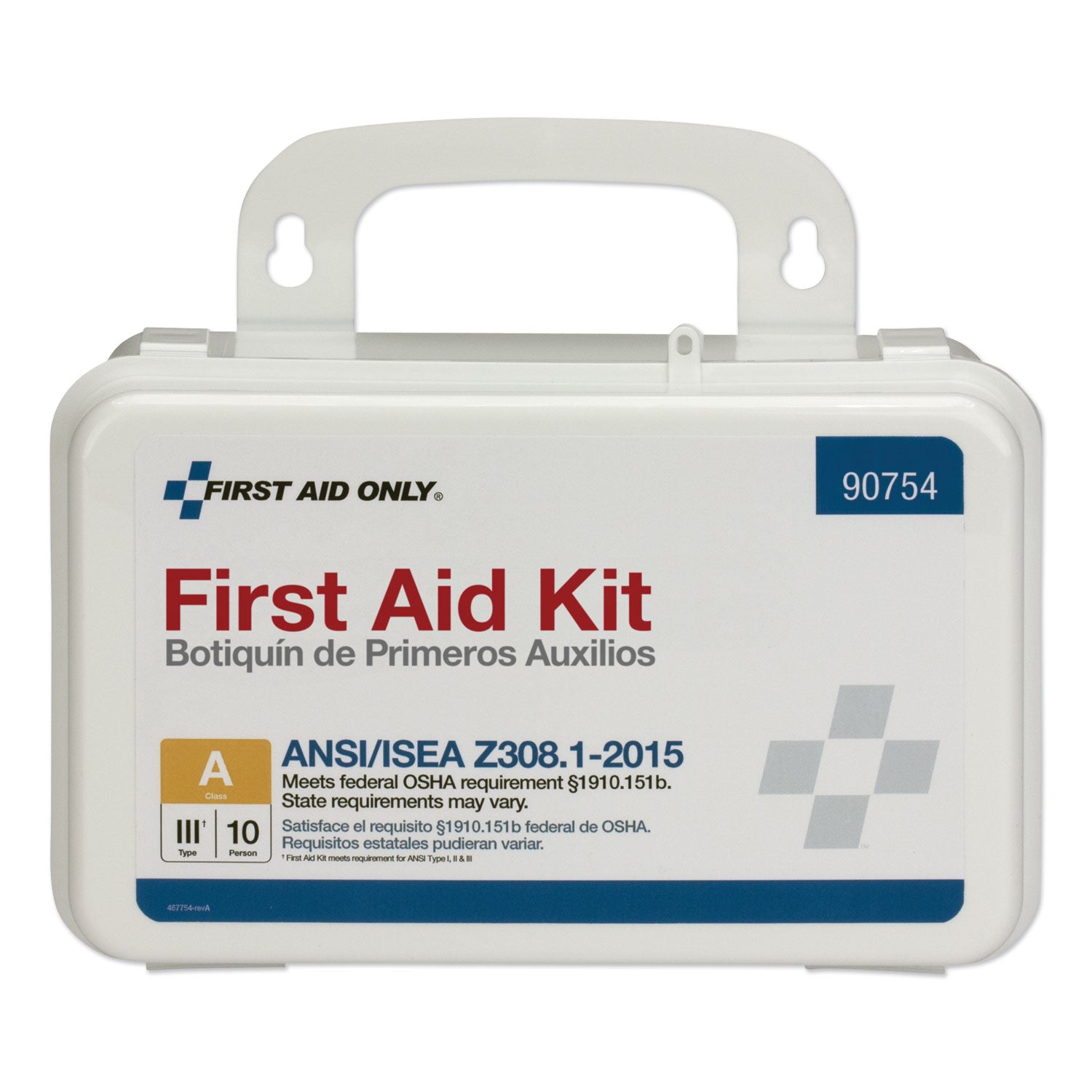 ansi-class-a-10-person-first-aid-kit-71-pieces-plastic-case_fao90754 - 3