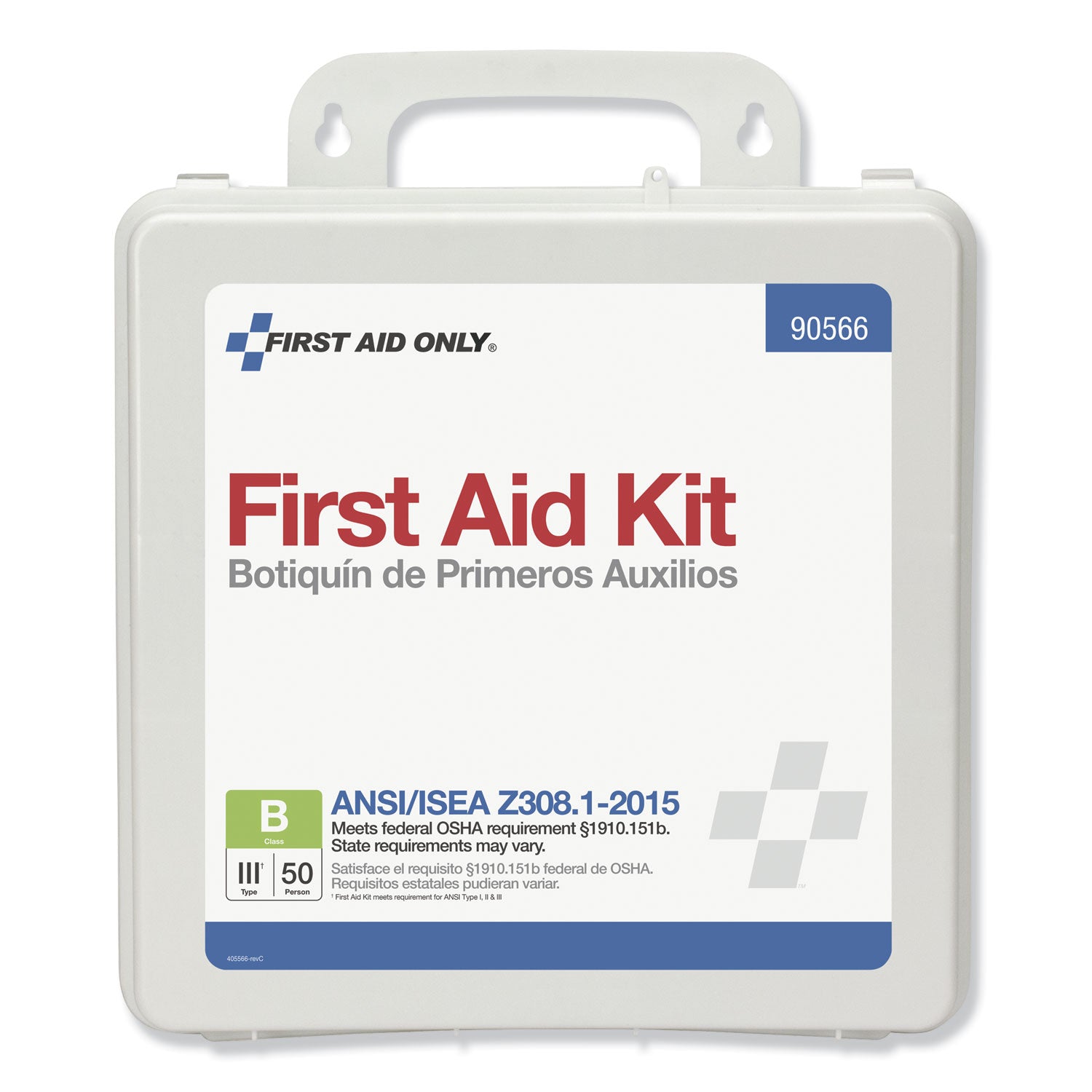 bulk-ansi-2015-compliant-class-b-type-iii-first-aid-kit-for-50-people-199-pieces-plastic-case_fao90566 - 3