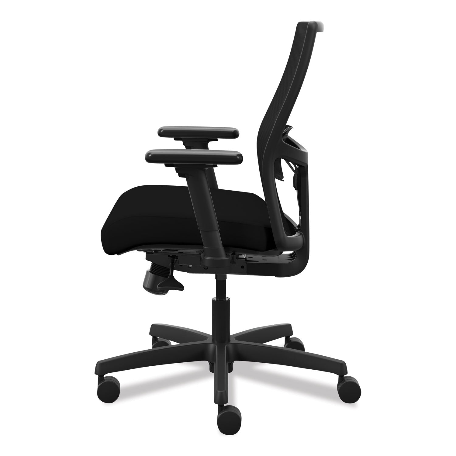 ignition-20-4-way-stretch-low-back-mesh-task-chair-supports-up-to-300-lb-1675-to-2125-seat-height-black_honitlmk1mc10b - 4