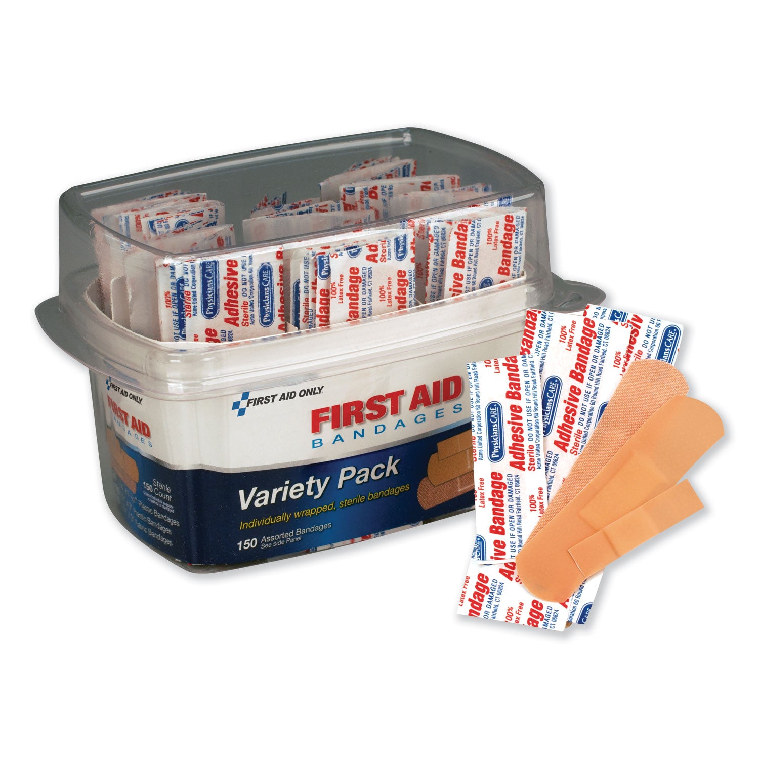 first-aid-bandages-assorted-150-pieces-kit_fao90095 - 1