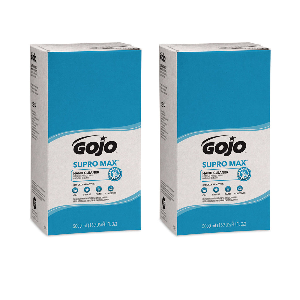 SUPRO MAX Hand Cleaner, Floral Scent, 5,000 mL Refill, 2/Carton
