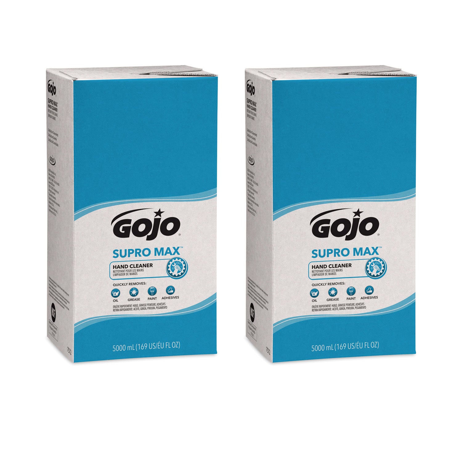 SUPRO MAX Hand Cleaner, Floral Scent, 5,000 mL Refill, 2/Carton