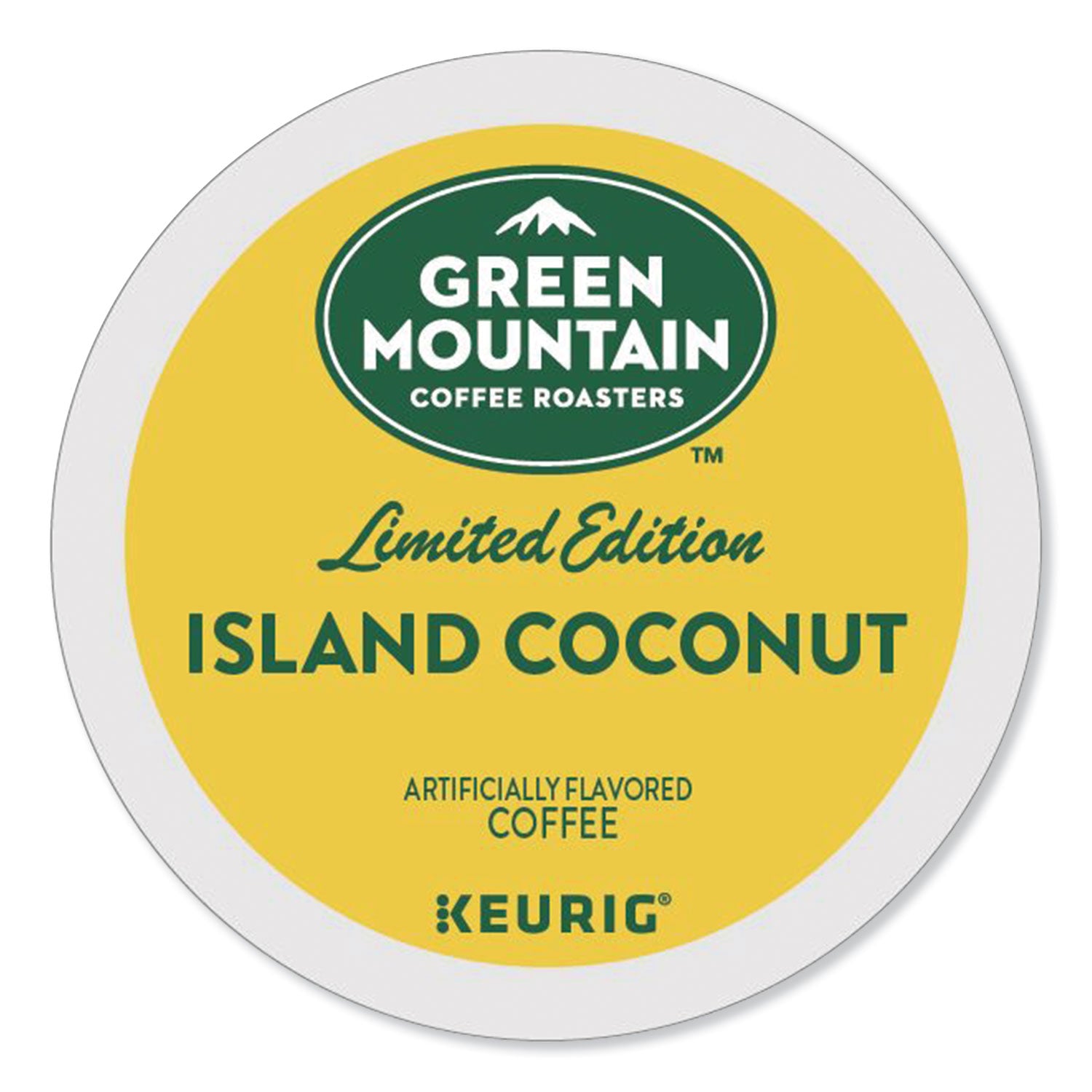 Green Mountain Coffee Roasters K-Cup Island Coconut Coffee - 1
