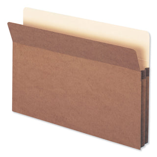 Redrope Drop Front File Pockets, 1.75" Expansion, Legal Size, Redrope, 25/Box - 