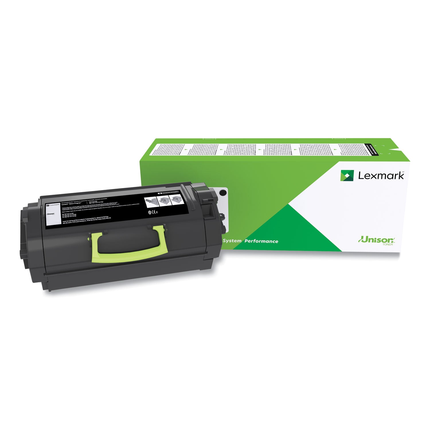 Lexmark Extra High Yield Laser Toner Cartridge - Black - 1 / Pack - 45000 Labels Black