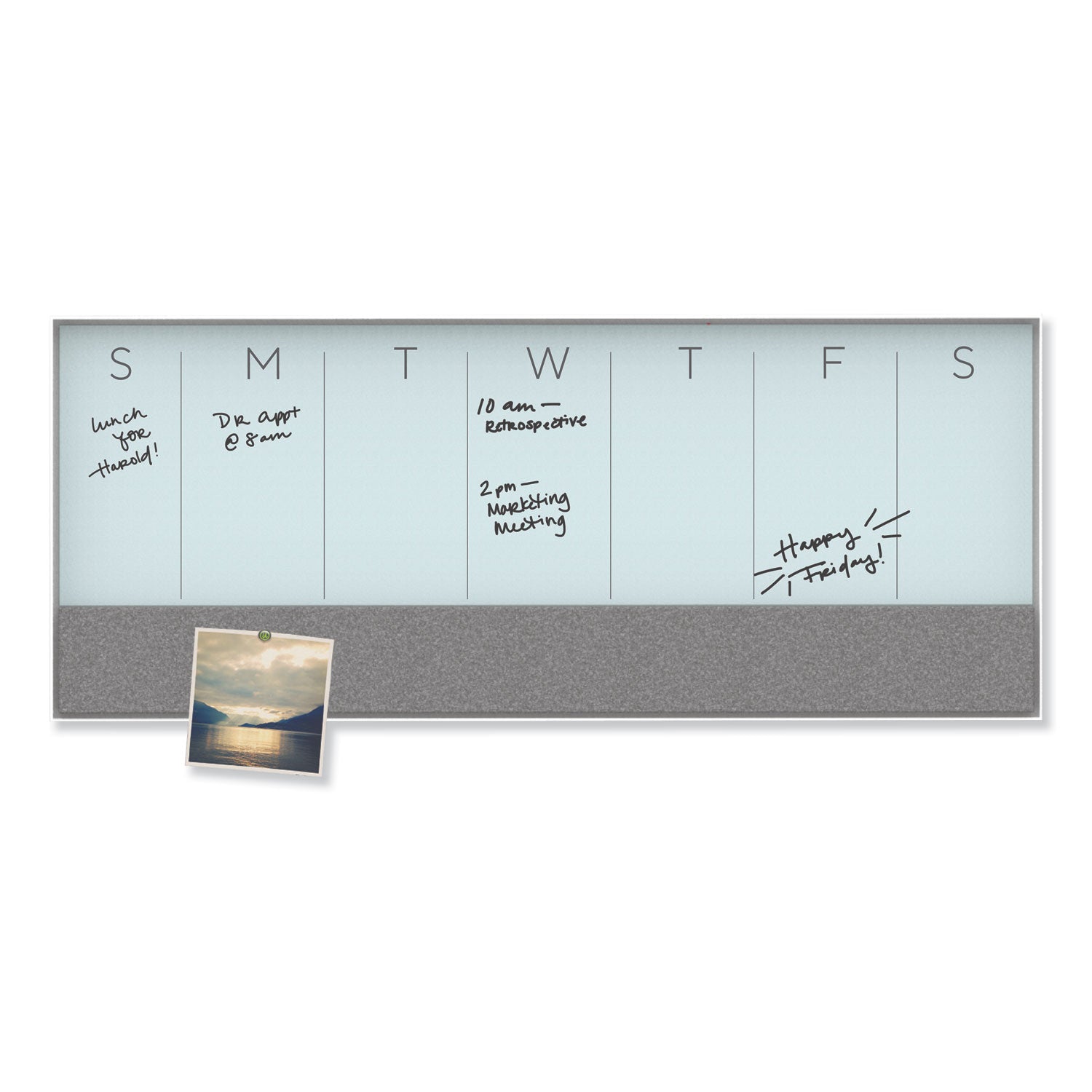 3n1-magnetic-glass-dry-erase-combo-board-weekly-calendar-36-x-1525-gray-white-surface-white-aluminum-frame_ubr3199u0001 - 3