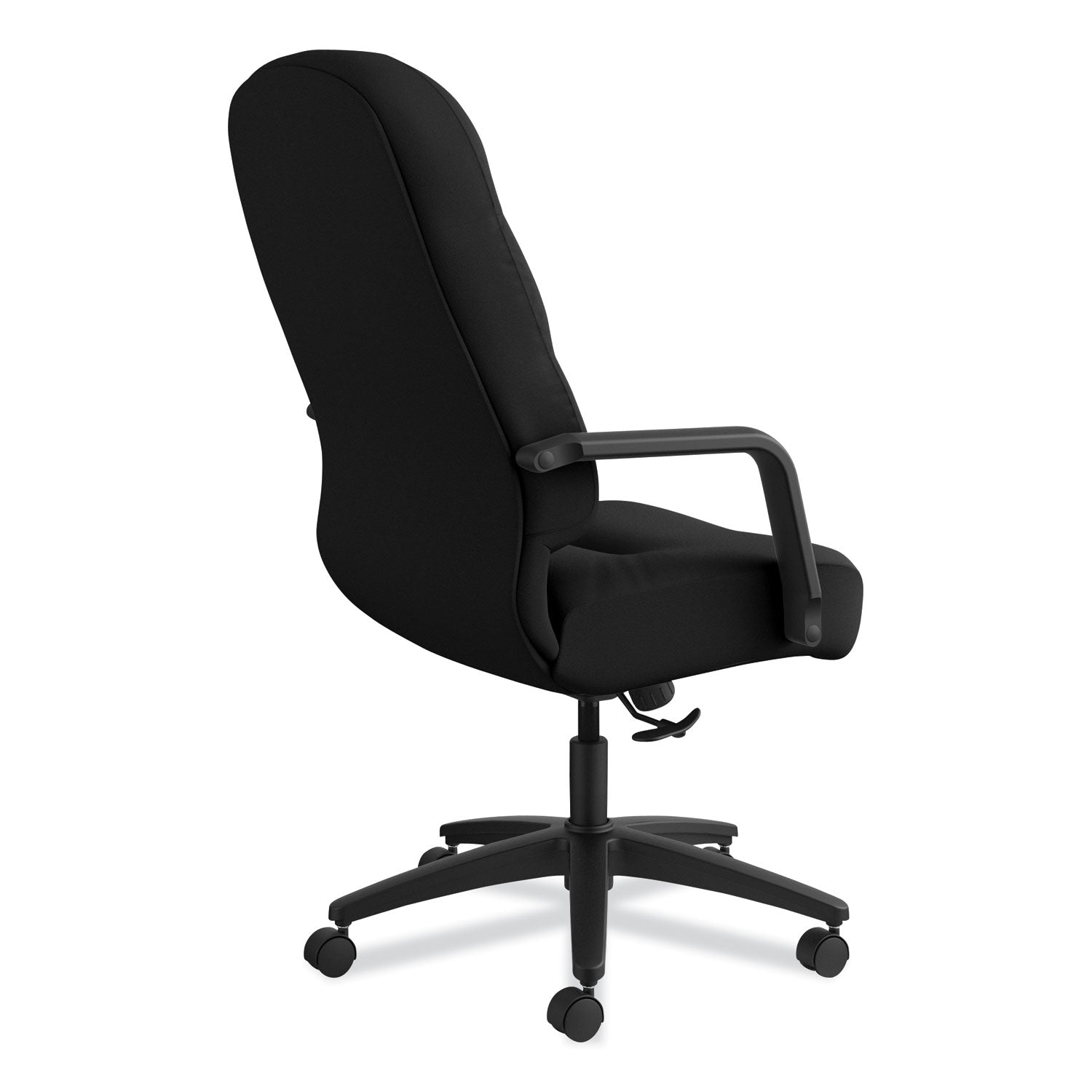 Pillow-Soft 2090 Series Executive High-Back Swivel/Tilt Chair, Supports Up to 300 lb, 17" to 21" Seat Height, Black - 5
