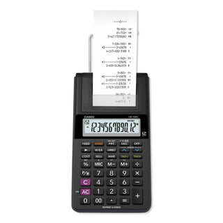 HR-10RC Handheld Portable Printing Calculator, Black Print, 1.6 Lines/Sec