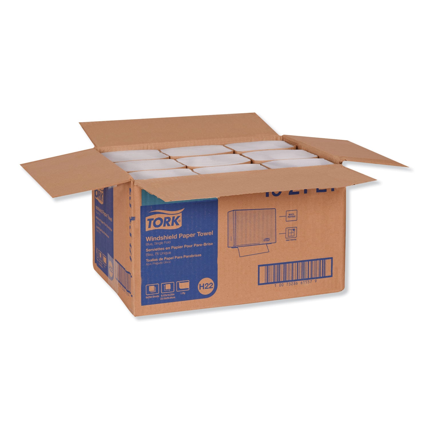 windshield-towel-one-ply-913-x-1025-blue-250-pack-9-pack-carton_trk192121 - 3