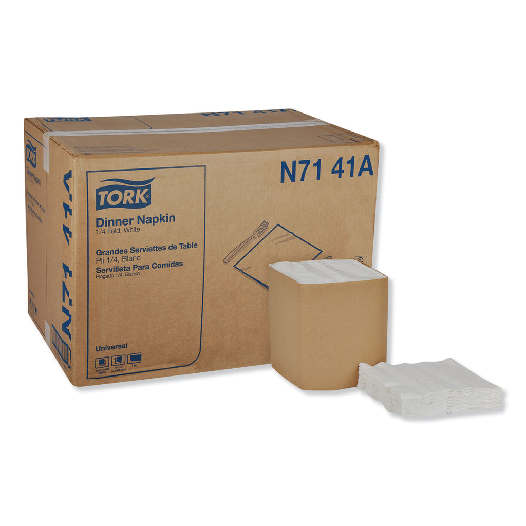 universal-dinner-napkins-1-ply-17-x-17-1-4-fold-white-4008-carton_trkn7141a - 1