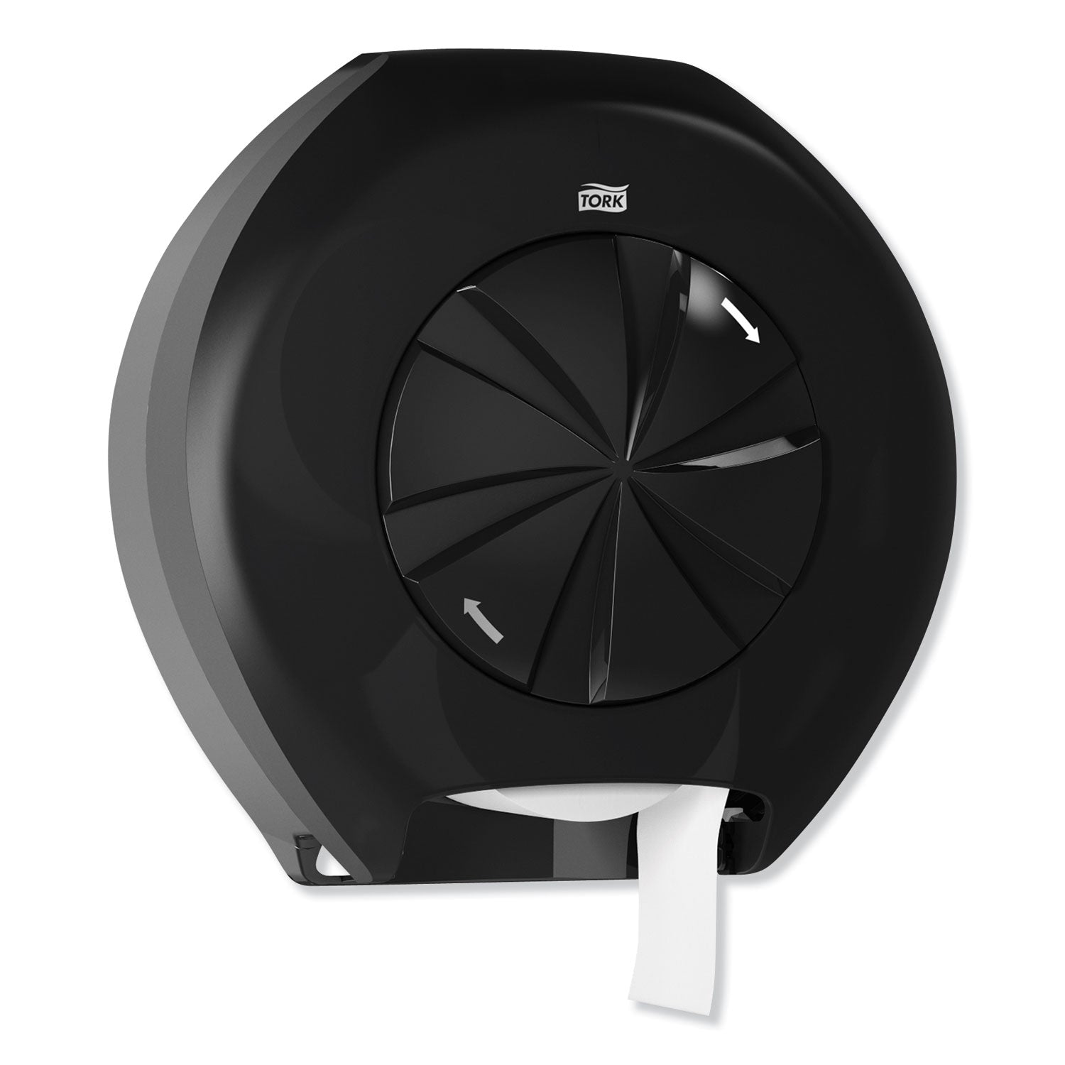 3 Roll Bath Tissue Roll Dispenser for OptiCore, 14.12 x 6.31 x 14.56, Black