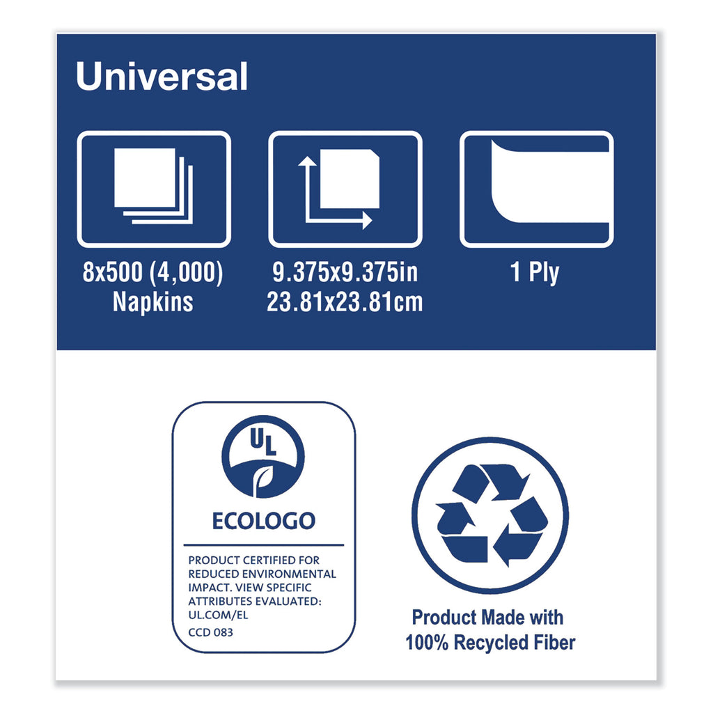 universal-beverage-napkin-1-ply913-x-913-1-4-fold-poly-pack-white-4000-carton_trkb1141a - 4