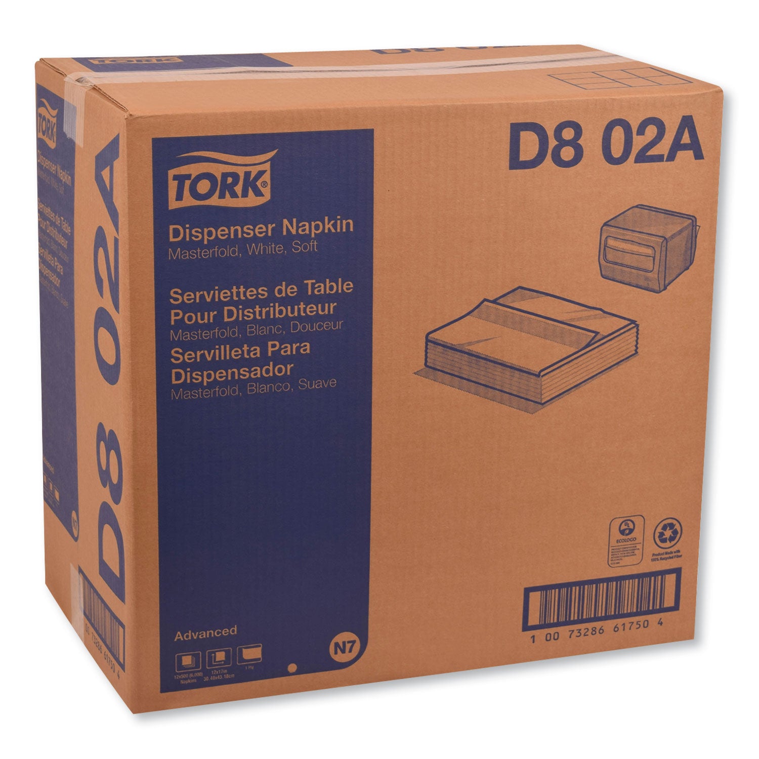 advanced-masterfold-dispenser-napkins-1-ply12-x-17-white-6000-carton_trkd802a - 2